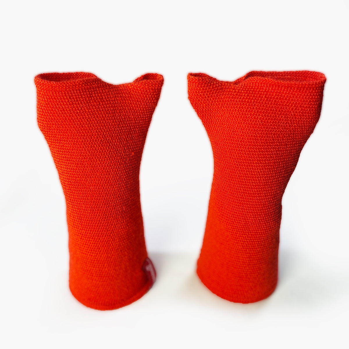 Bequeme Armstulpen mit Daumenloch aus Merinowolle von vincente