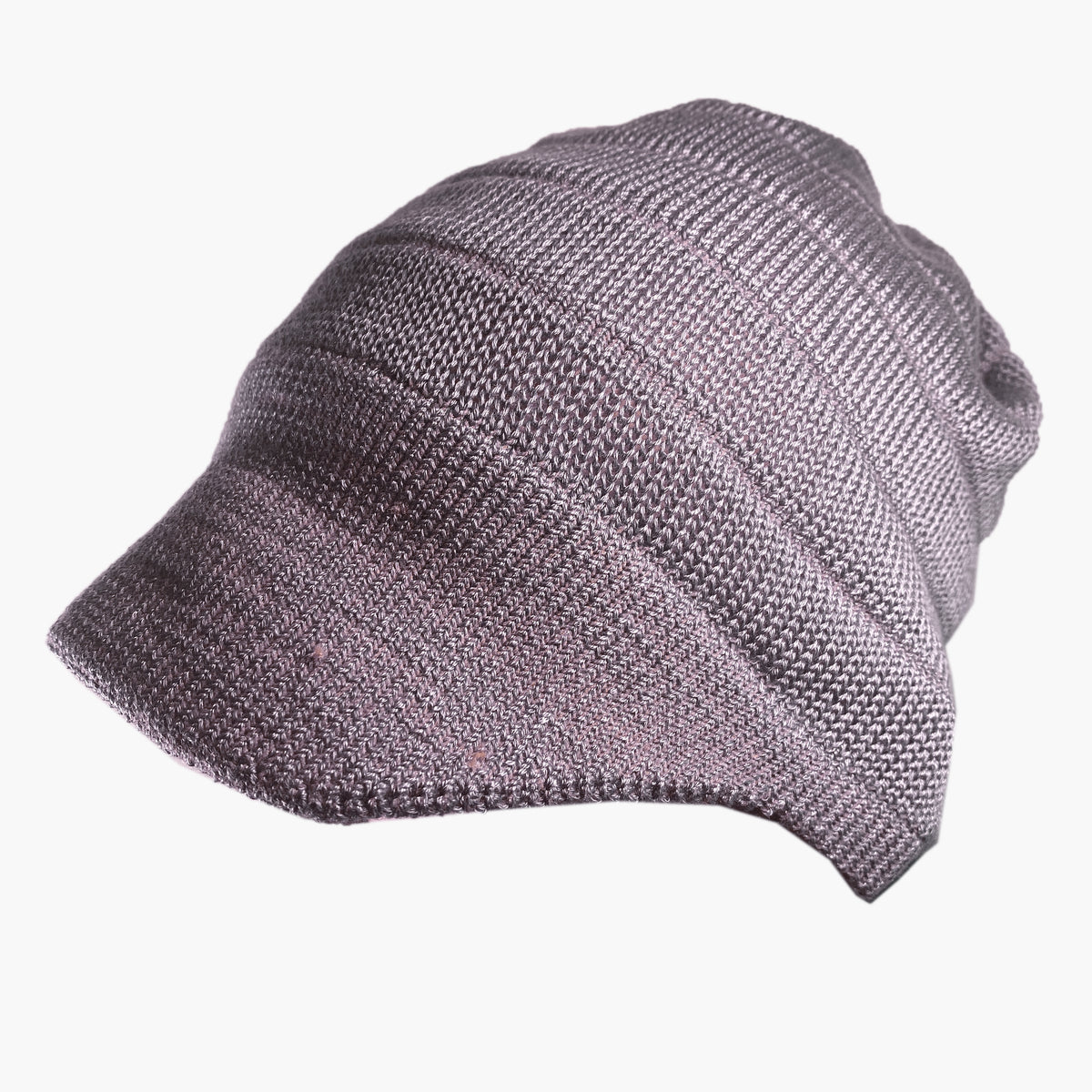 Sommermütze mit Schirm von vincente aus Tencel/Lyocell gestrickt in Fliedergrau