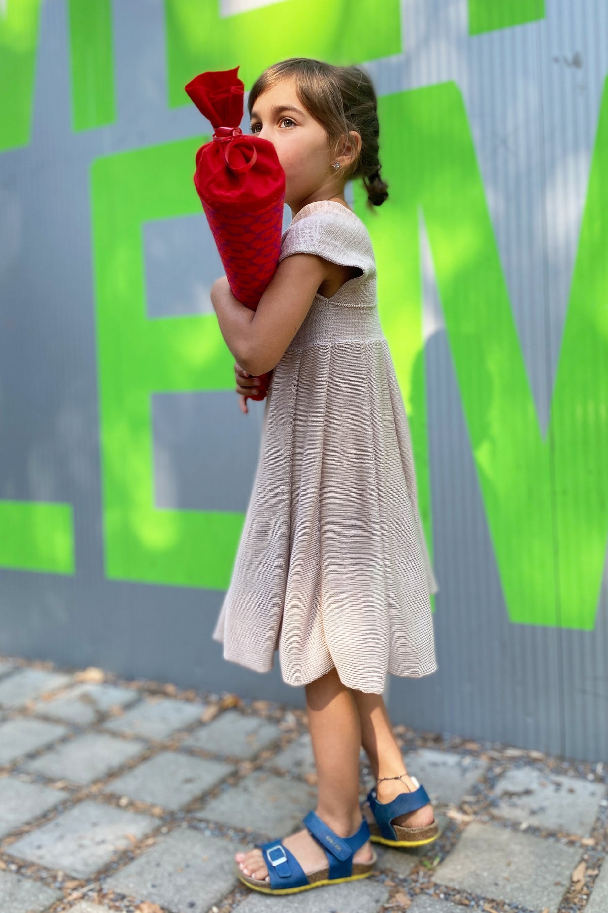 Leichtes Sommerkleid aus TENCEL™ Lyocell für Mädchen