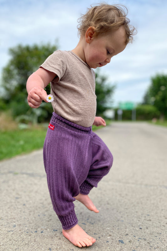 Nachhaltige Sommerhose Sarouel aus TENCEL™ für Babys von vincente