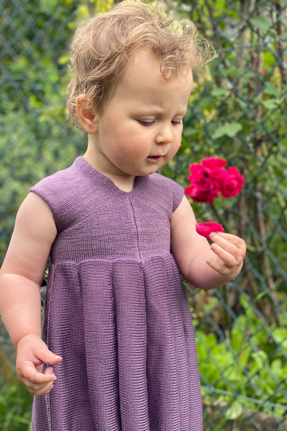 Gemütliches Sommerkleid für Mädchen aus TENCEL™ Lyocell von vincente