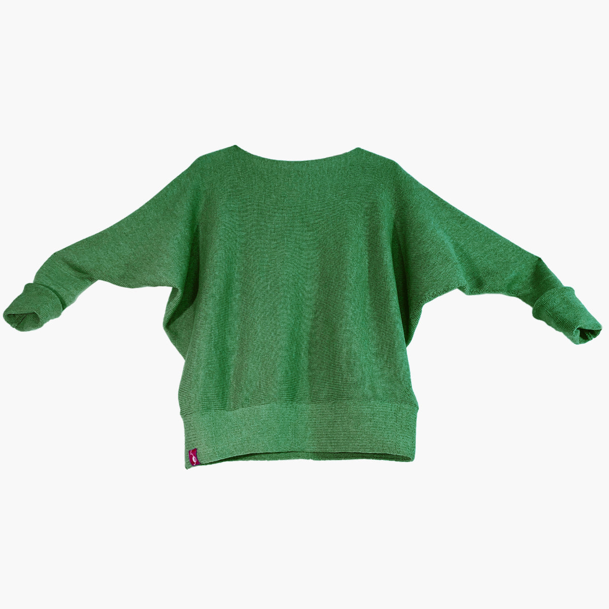Handgestrickter Designer Fledermauspullover aus Wolle ( MERINO) - Berliner Atelier