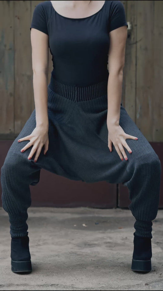 Sarouelhose  / 100%Schurwolle (Merino)