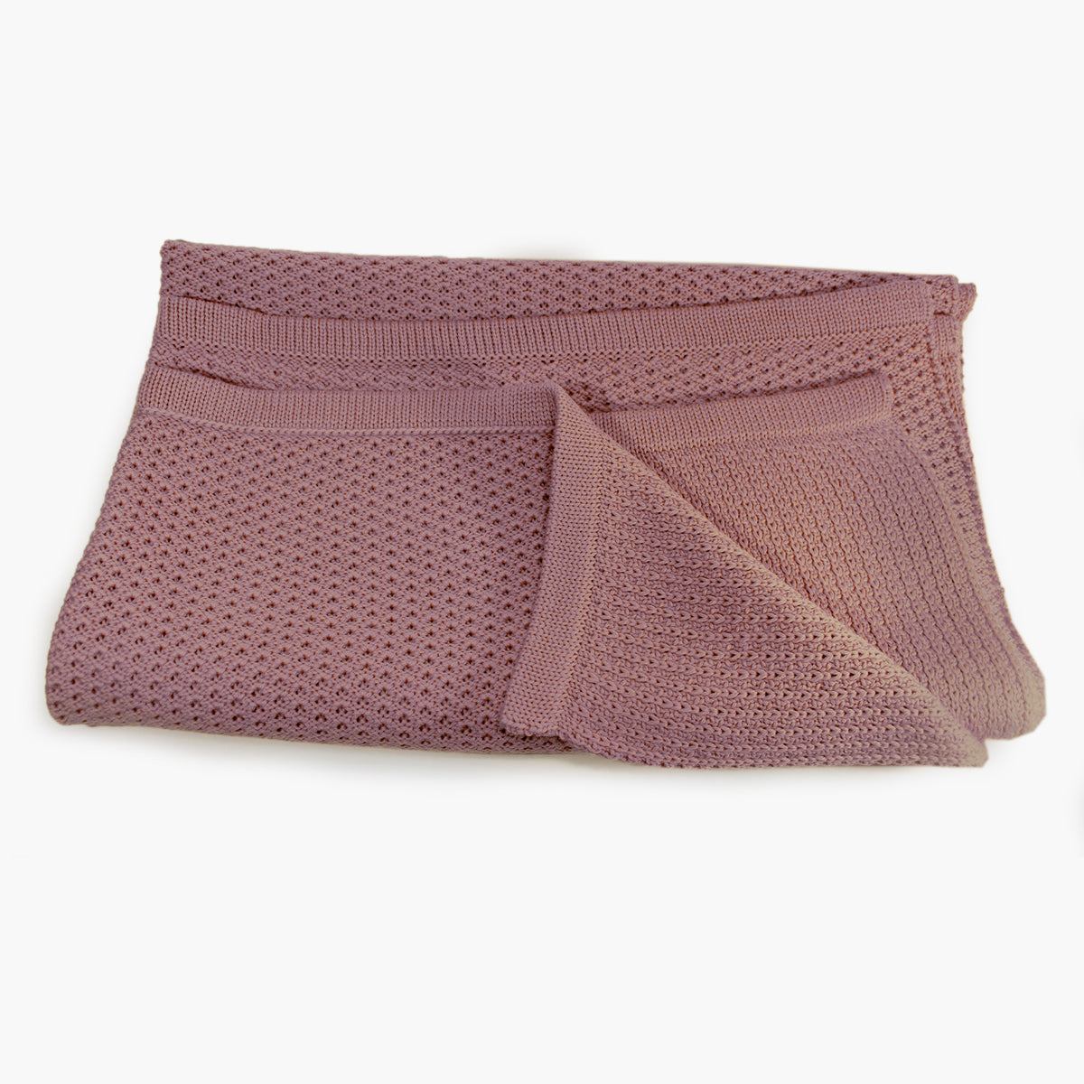 Babydecke / 100%Schurwolle (Merino) handmaschinengestrickt im Berliner Atelier vincente